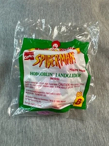 1994 Mcdonald's Happy Meal Spiderman Hobgoblin Glider Toy #8 NIP - Picture 1 of 3