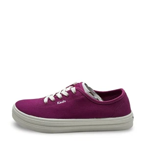 Keds Breezie rosa Canvas Damen Freizeit Turnschuhe Größe 7 bequeme Schnürschuhe - Bild 1 von 12