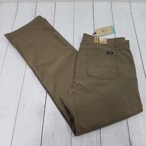 Prana Brion II Straight Leg Pants Mens Size 38x33 (Tag 38x34) Mud - Picture 1 of 7