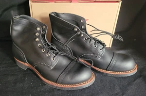 Red Wing 8114 - US 10 D(medium) - Iron Ranger (NwoB - As is) Black - Picture 1 of 9