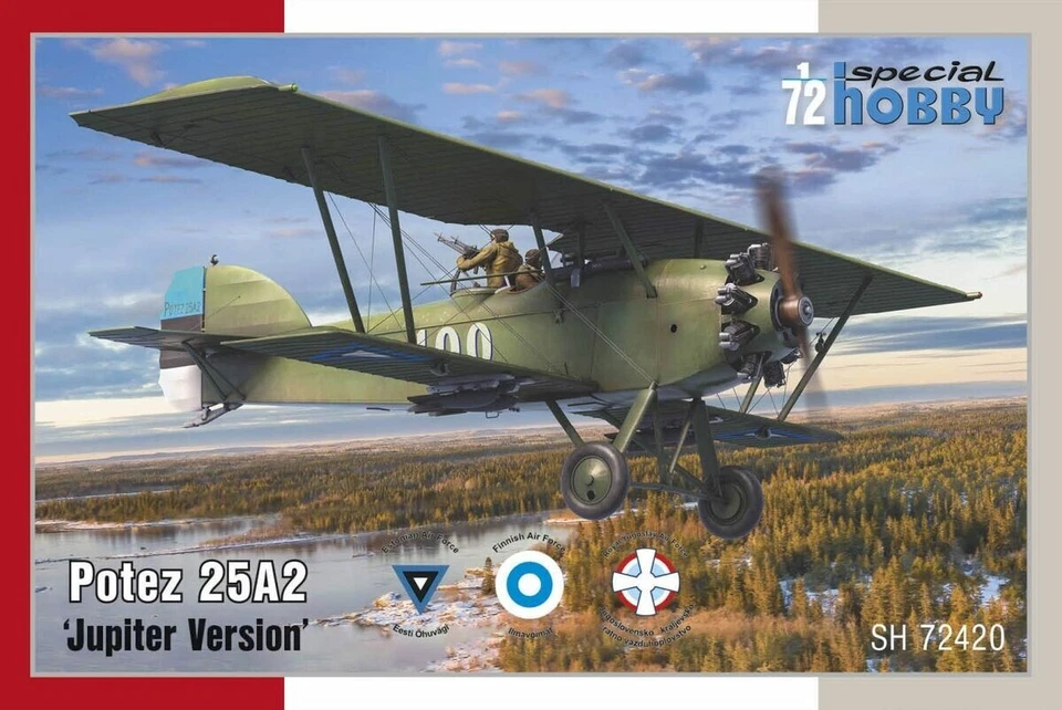 NEW! Special Hobby 72420 Potez 25A2 "Jupiter Version" - Immagine 1 di 1