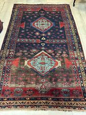 Products Antique 19th Century Handwoven Kazak Tribal Rug 5' x 8' ft