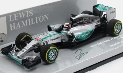 Minichamps 417150244 Mercedes W06 Belgian GP 2015 Lewis Hamilton 1/43 - Immagine 1 di 3