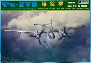 Xuntong Model 48001 1/48 TU-2VS Soviet Tactical Bomber Brand New Complete Kit - Picture 1 of 3