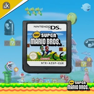 NUEVO Super Mario Bros - Juego Nintendo DS - Solo cartucho - Probado funcionando - Imagen 1 de 4