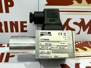 ARGO HYTOS TYPE 17759600 Pressure Switch 5...180 bar Flange - Picture 1 of 5