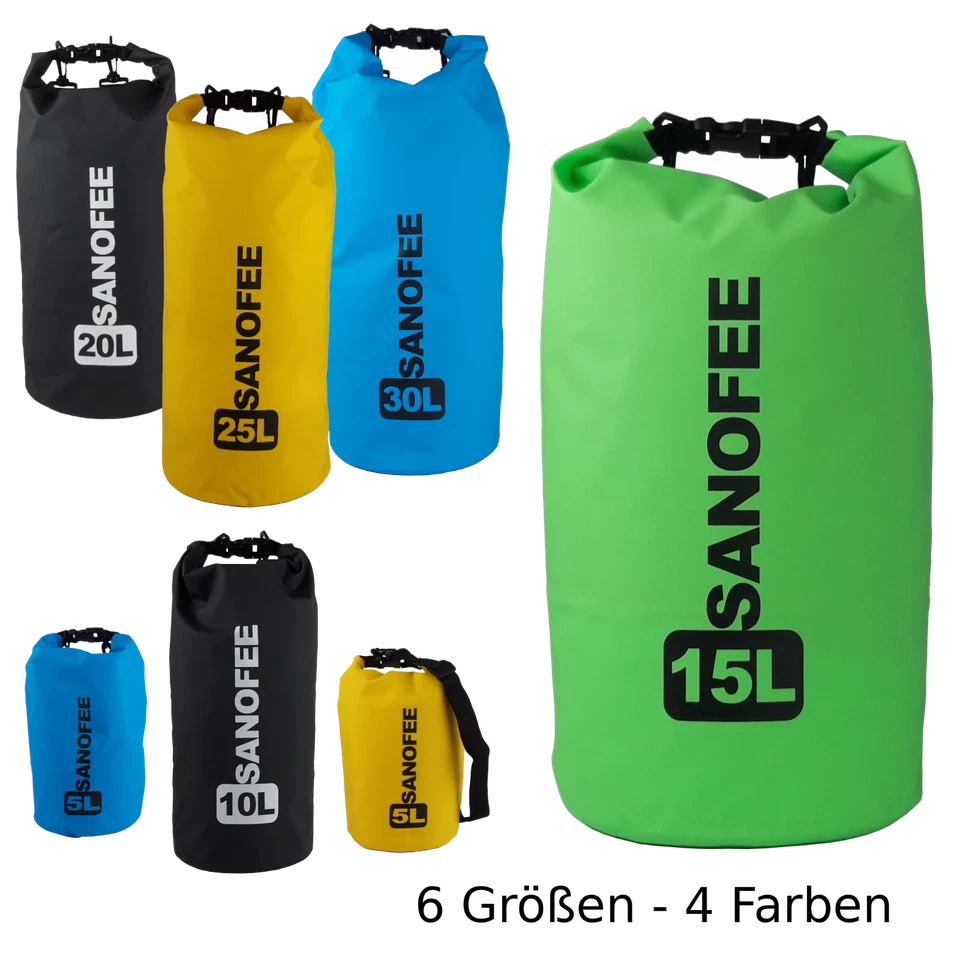 WASSERDICHTER SEESACK PREMIUM Outdoor Pack Sack Trockensack Rucksack Dry Bag - Bild 1 von 1