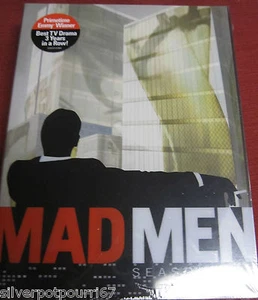 New Mad Men Season One John Hamm 4 DVD set - Picture 1 of 1