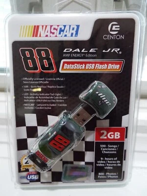 NIB NASCAR Centon Dale Earnhardt Jr. 88 DataStick USB Flash Drive 2GB Sealed - Image 1 of 2