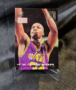 1993-94 STADIUM CLUB 1ST DAY ISSUE RC: BRYON RUSSELL #199 ROOKIE CARD UTAH JAZZ - Picture 1 of 2