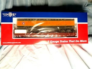 S Helper Service / MTH 35-76004 GN Flat Car w/48' Trailer / S Gauge/ Car #60250 - Picture 1 of 2