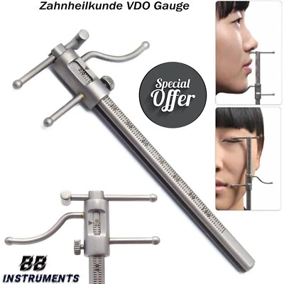 SLITE TECH INSTRUMENTS VDO Venus Apollo Gauge Prothesen Zahnmedizin Messlehre Implantat KFO Messzirkel