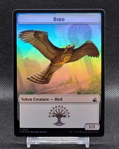 Bird 0001 / Rhino 0011 Double-Sided Token - Ravnica Remastered (RVR) T Foil MTG - Picture 1 of 2