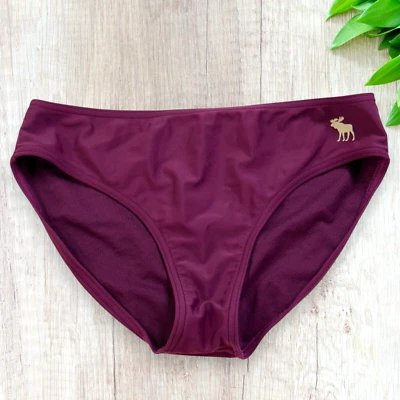 Abercrombie & Fitch Girls Bikini Swim Bottoms - Size 11/12 - Purple - Image 1 of 4