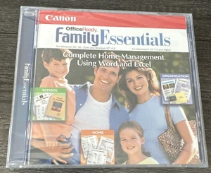 Canon Office Ready Family Essentials Windows 95, 98, NT 4.0 CD-ROM 2000 Mac 7.5+ - Picture 1 of 3