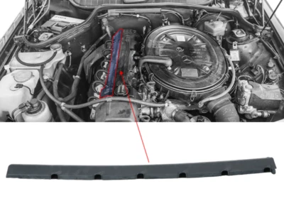 AMS AUTO GMBH 2x Tappo protezione spina distribuzione accensione superiore + inferiore per Mercedes W124 W201 2.6 M103