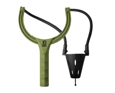 Katapult Zwille Futterschleuder - Delphin Conus - Catapult Shot Feeder Pellets - Bild 1 von 3