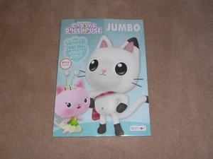 NEW, DREAMWORKS GABBY'S DOLLHOUSE JUMBO COLORING AND ACTIVITY BOOK - Picture 1 of 3