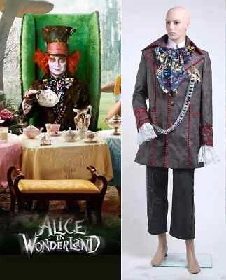 Venta Alicia en el País de las Maravillas Johnny Depp Sombrerero Loco Unif Disfraz Juegos con disfraces Halloween Foto 1 de 4