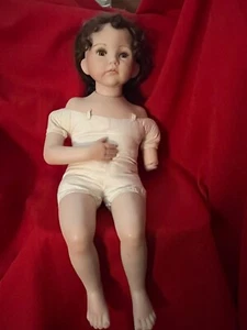 Molly SELTENE 24" hohe Porzellanpuppe von Dianna Effner Form linker Arm gebrochen - Bild 1 von 12