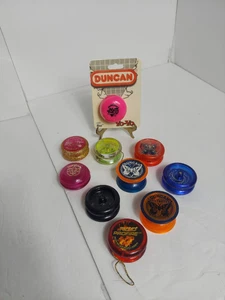 Yo-Yo 10 lot Yomegas, Black Widow Spintastics, Proyo II, Duncan and more - Picture 1 of 9