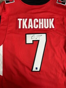 Brady Tkachuk Autographed Jersey Pre-Captain - D&A COA ๐ฅ๐ฅ๐ฅ - Picture 1 of 6