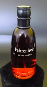 Vintage Christian Dior ~ Fahrenheit ~ Eau De Toilette 3.4oz /100ml~ Read Listing - Picture 1 of 3