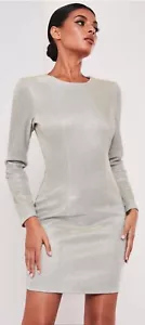 Mini Abito Bodycon Metallizzato Missguided + Sofia Richie - Foto 1 di 9