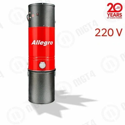 Unidad de potencia de vacío central ~220-240v modelo europeo 300 sq. metro marca: allegro Foto 1 de 4