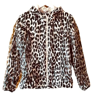 Lorna Jane Jacket Womens Size S Small Leopard Full Zip Hooded Long Sleeve - Picture 1 of 20