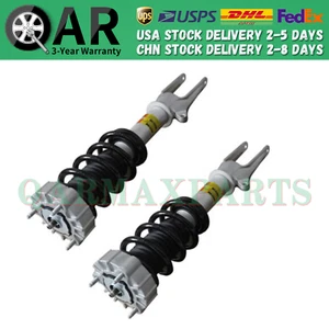Pair Front Spring Shock Struts Assys w/PASM Fit Porsche Panamera 970 2010-2016 - Picture 1 of 7