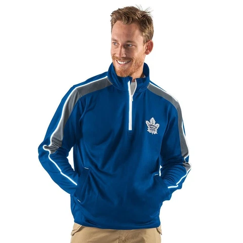 New  Toronto Maple Leafs 1/2  Zip Pullover Jacket Size Small  MSP $69 ____S90 Cover
