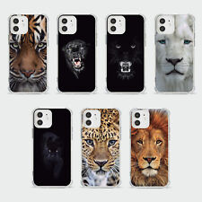 CASE FOR IPHONE 15 14 13 12 11 SE 8 PRO SHOCKPROOF PHONE COVER WILD CATS LEOPARD