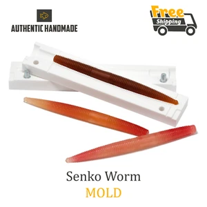 NEW Yamamoto Senko Worm Bait Mold Soft Plastic DIY Lure 3-6" 75-150 mm - Picture 1 of 10