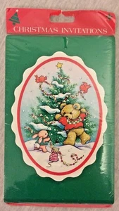 De colección Gibson saludo invitación de Navidad y sobre árbol decorativo oso de peluche - Imagen 1 de 3