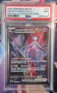 Destined Rivals Team Rocket's Mewtwo EX Sir 231/182 ~ Fresh PSA 9 - Bild 1 von 2