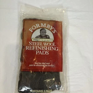 Formbys Premium Quality Steel Wool Replenishing Pads 3 Pad Pack - Picture 1 of 6