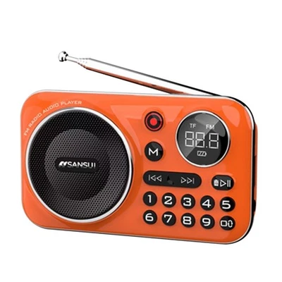  Radio FM Bluetooth 5.0 Altavoz Radio para Ancianos HiFi TF/USB MP3 Music3871 Foto 1 de 4