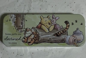 Disney Winnie The Pooh Metal Tin Box ( NEW) - Picture 1 of 3