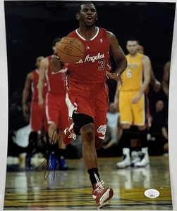 Chris Paul Clippers Signed Autographed 11x14 Photo JSA Authentic - Picture 1 of 2