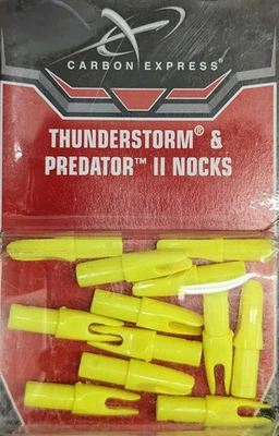 Carbon Express Thunderstorm & Predator II Nocks W2120 - Image 1 of 2
