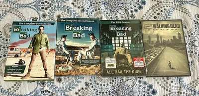 DVDs Breaking Bad Seasons 1, 2, 5; Walking Dead Season 1 - Image 1 of 4