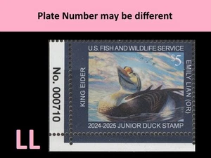 US JDS32 Junior Duck King Eider $5 plate single LL MNH 2024-2025 - Picture 1 of 1