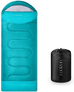 Outdoor Sleeping Bag for Camping, for 3-4 Seasons, Adult Blanket, Small Packed S - Picture 1 of 7
