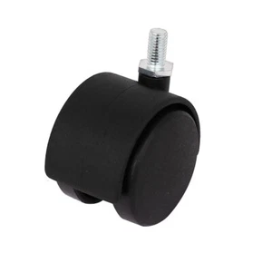 8mm Gewinde Stem 2 "Dia 360 Grad Rotation Dual Radstuhl Schwenkrollen - Bild 1 von 2