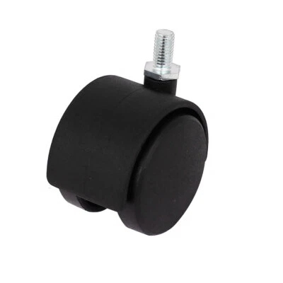 8mm Gewinde Stem 2 "Dia 360 Grad Rotation Dual Radstuhl Schwenkrollen - Bild 1 von 2