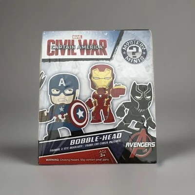 Marvel Capitán América Guerra Civil Misterio Minis Funko Figura Vinilo Caja Ciega Juguete Foto 1 de 4