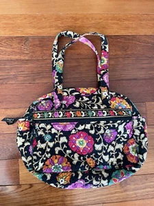 Vera Bradley Diaper Bag Tote "Suzani" Lined Overnight Floral Weekender Bag - Picture 1 of 5