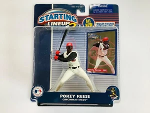 2001 Hasbro Starting Lineup 2 Baseball Figure 6" Pokey Reese #3 Reds NEW - Picture 1 of 4