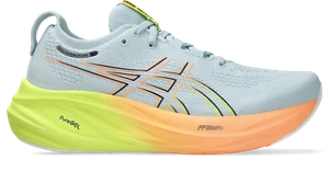 ASICS GEL NIMBUS 26 PARIS WOMEN - COOL GREY/SAFETY YELLOW - 1012B743-750 - Foto 1 di 8